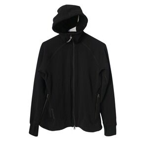 HOUDINI Power Houdi Black Hooded‎ Fleece Jacket Gorpcore Technical fleece S
